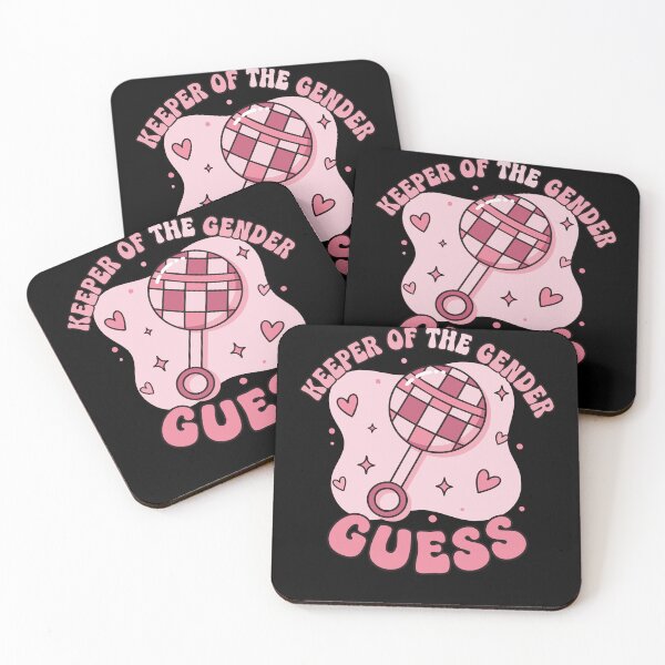 Item preview, Gender Reveal Keeper Of The Gender Guess Mom Dad designed and sold by LuminOrb.