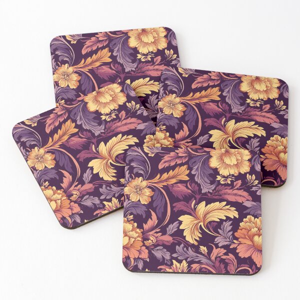 Item preview, Petaled Chintz Floral  - Flower Bouquet Pattern   - Retirement Gifts For Grandpa designed and sold by RoyalStarsPatts.