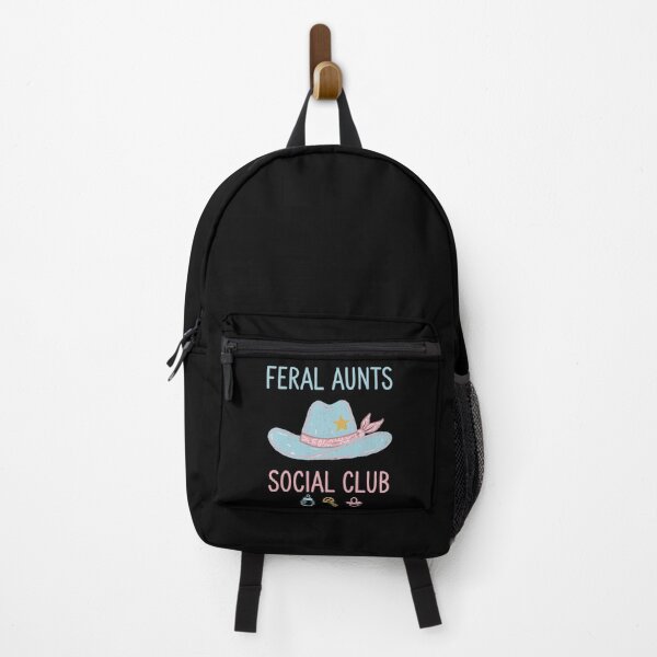 Item preview, Gender Reveal Feral Aunts Social Club Team Pink designed and sold by LuminOrb.