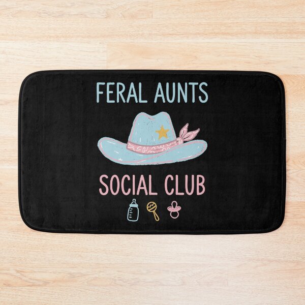 Artikelvorschau, Gender Reveal Feral Auns Social Club Team Pink entworfen und verkauft von LuminOrb.