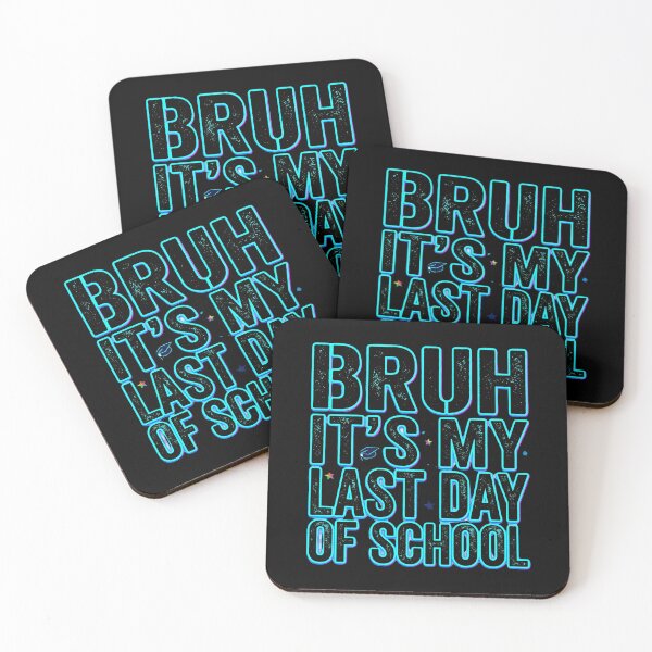 Item preview, Bruh It’s My Last Day of School Savage Funny Graduation Gen Z Humor Meme Outfit  designed and sold by Im-Ara.
