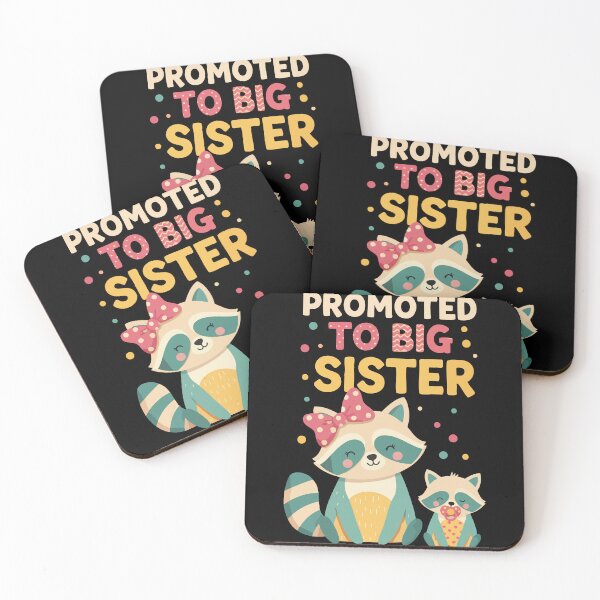 Item preview, Gender Reveal Promoted To Big Sister Baby Shower designed and sold by LuminOrb.