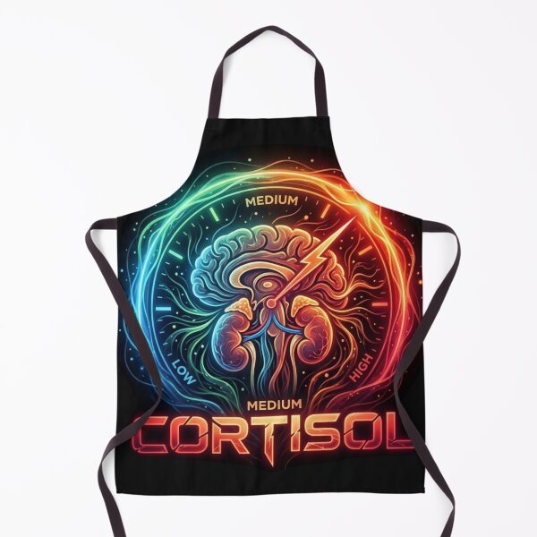 Item preview, Cortisol Level Monitor Brain and Kidney Organ Art designed and sold by ginaimorgan98.