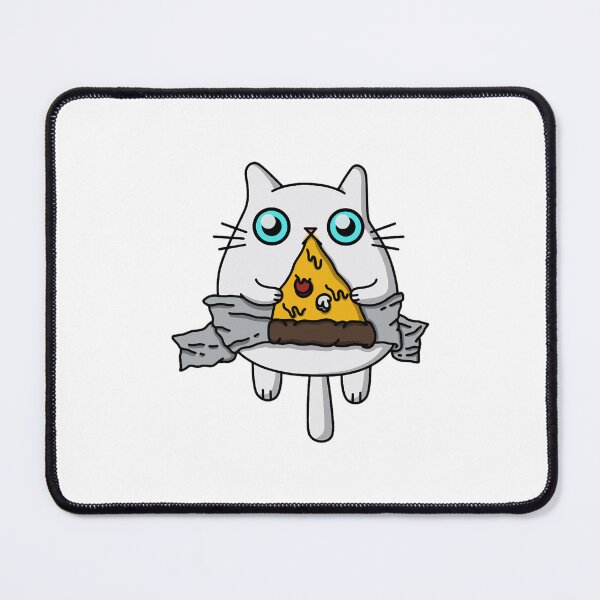 Item preview, DUCKTAPED PIZZA CAT designed and sold by pureLinen.