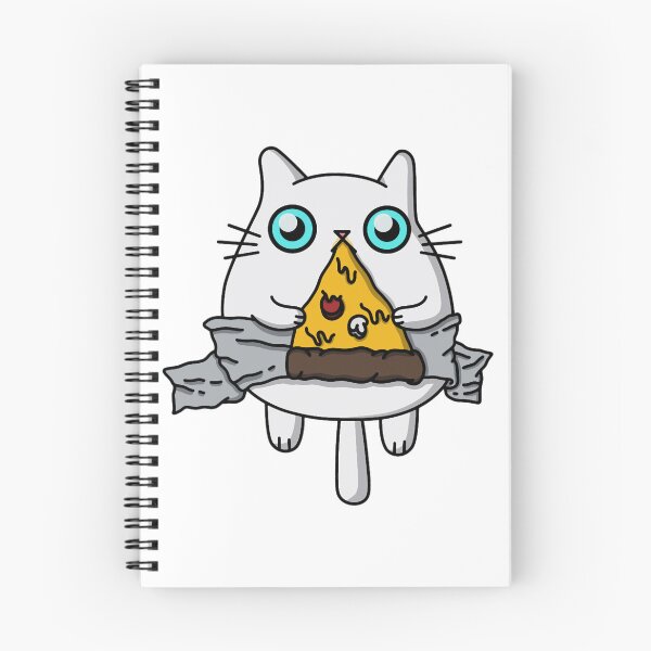 Item preview, DUCKTAPED PIZZA CAT designed and sold by pureLinen.