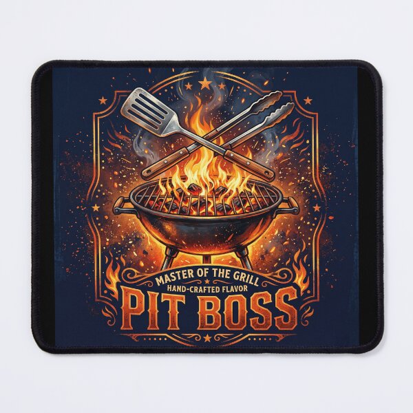 Item preview, Pit Boss BBQ Grill Master Crossed Spatulas designed and sold by ryanguas.