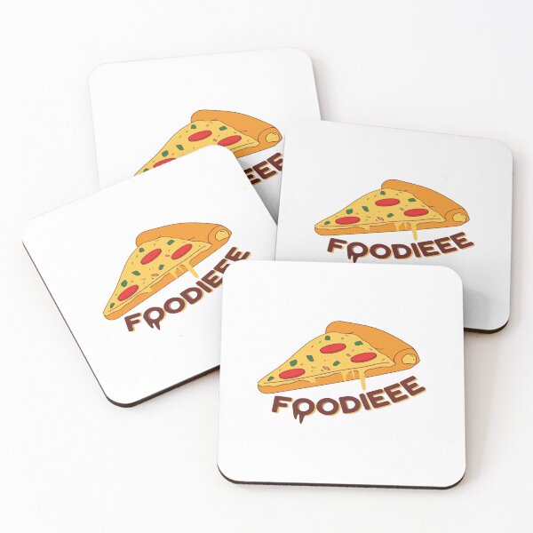 Item preview, Foodieee - Colorful Yummy Pizza for Foodies designed and sold by pureLinen.