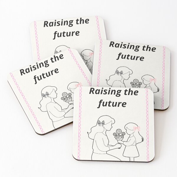 Item preview, Mother Daughter Gift - Raising the Future Cute Mom and Girl Design designed and sold by Mastalina99.