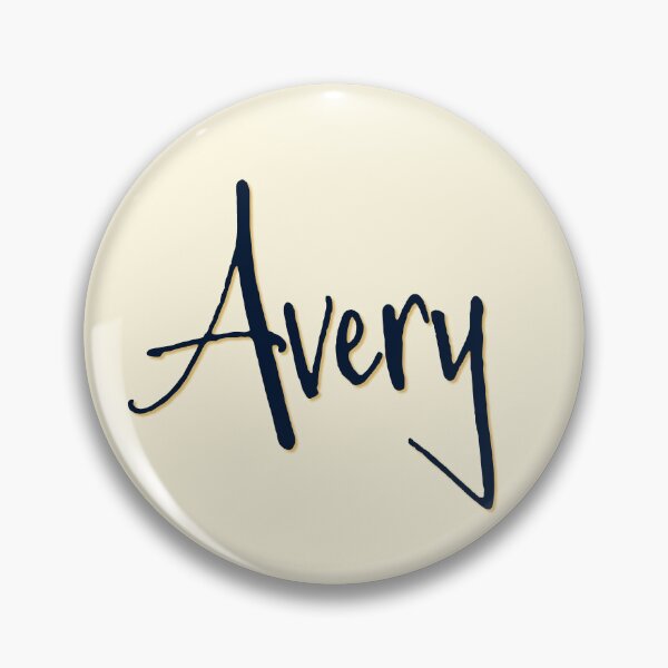 Item preview, AVERY personalized type design designed and sold by CharlottePlaceArt.