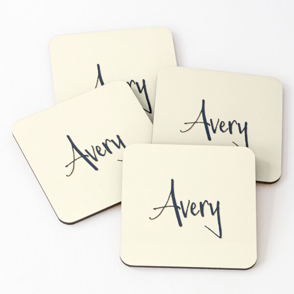 Item preview, AVERY personalized type design designed and sold by CharlottePlaceArt.