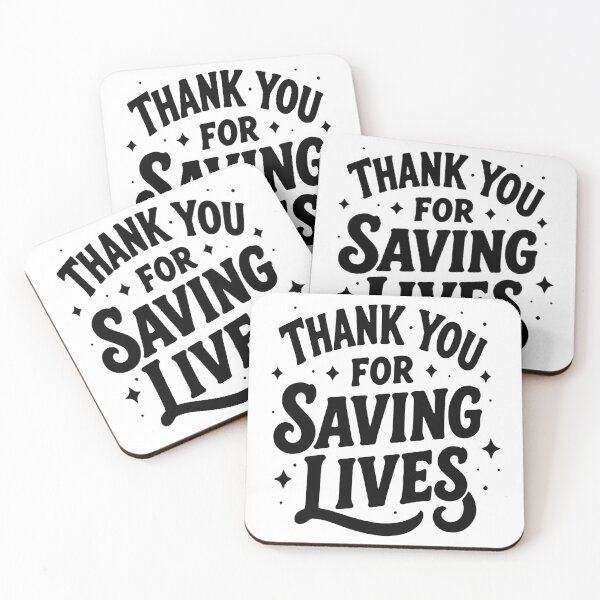 Item preview, THANK YOU FOR SAVING LIVES - nurses day / week gift designed and sold by YNELENT.