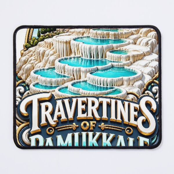 Item preview, TRAVERTINES OF PAMUKKALE TURKEY designed and sold by likbatonboot.