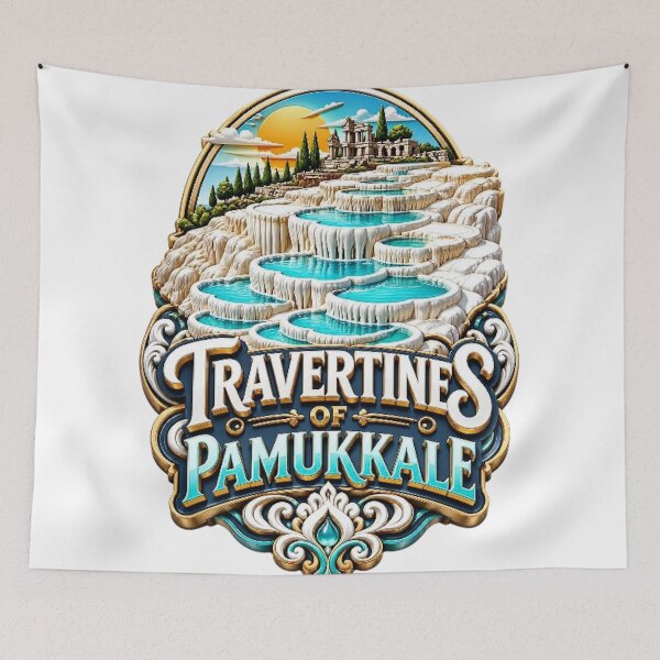 Item preview, TRAVERTINES OF PAMUKKALE TURKEY designed and sold by likbatonboot.