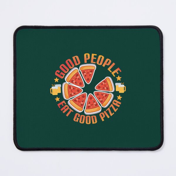 Item preview, Good people eat good pizza. designed and sold by pureLinen.