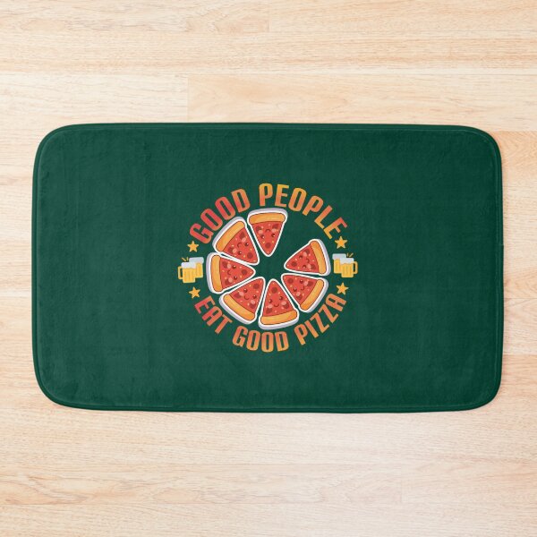 Item preview, Good people eat good pizza. designed and sold by pureLinen.