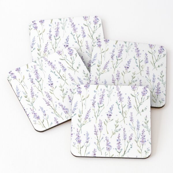 Item preview, Lavender Soft Flower Pattern  designed and sold by PamLeeDesign.