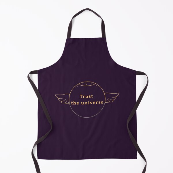 Item preview, Trust the universe – Spiritual Manifestation Typography Design designed and sold by CosmicQuietLab.