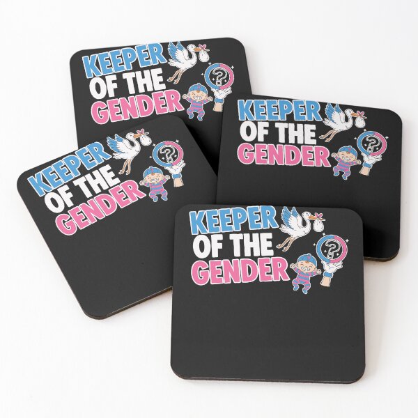Item preview, Gender Reveal Keeper Of The Gender Baby Shower designed and sold by LuminOrb.