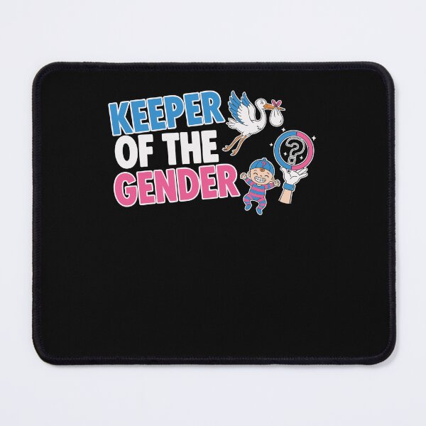 Item preview, Gender Reveal Keeper Of The Gender Baby Shower designed and sold by LuminOrb.