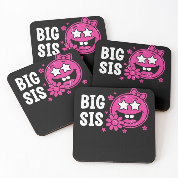 Item preview, Gender reveal Big Sis baby shower announcement big designed and sold by LuminOrb.
