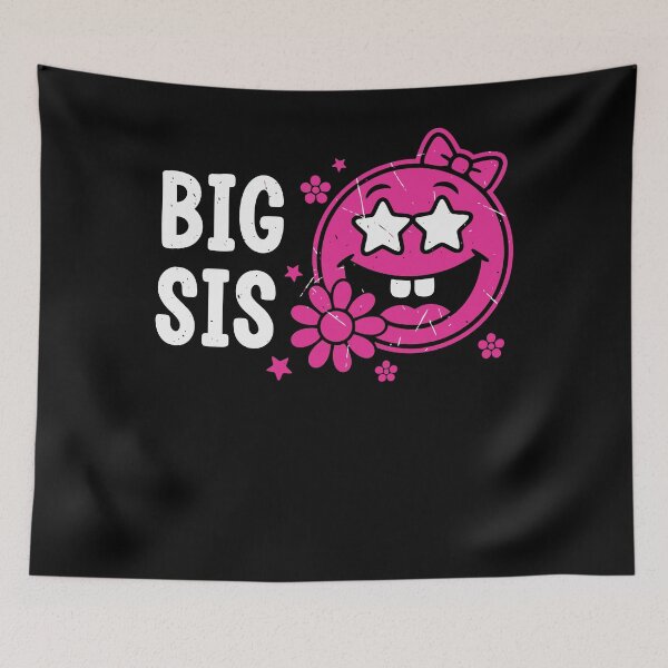 Item preview, Gender reveal Big Sis baby shower announcement big designed and sold by LuminOrb.