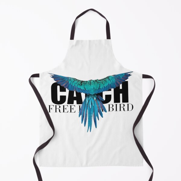 Item preview, Catch Freedom Free Bird Typography Design | Flying Bird Aesthetic Quote for T-Shirt Hoodie Sticker Hat designed and sold by FloraMyst.