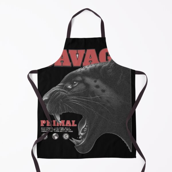 Item preview, Savage Primal Panther - Gritty Black Leopard Streetwear Art designed and sold by GenZFashion000.