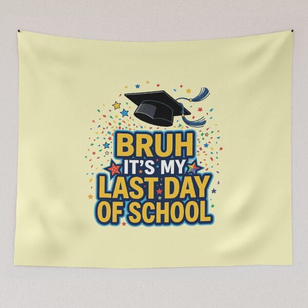 Item preview, Bruh It’s My Last Day of School Graduation Cap Funny Class of 2026 Celebration Gift designed and sold by Im-Ara.