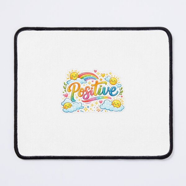 Item preview, Positive Rainbow Happy Vibes Motivational Sticker designed and sold by Ishratparween11.