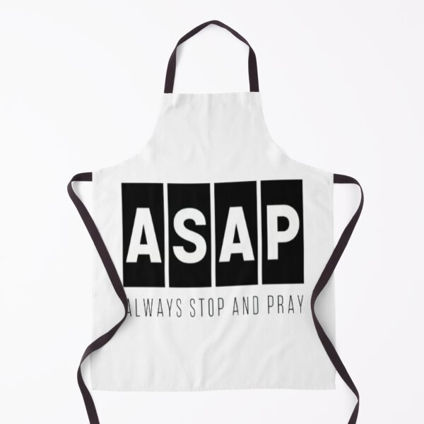 Item preview, ASAP Always Stop And Pray • Faith Quote Design for Christian Inspiration & Daily Encouragement designed and sold by Bright Nest Studio.