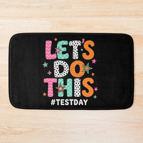 Item preview, Let’s Do This Test Day Colorful Pattern  designed and sold by LarryMBrown.