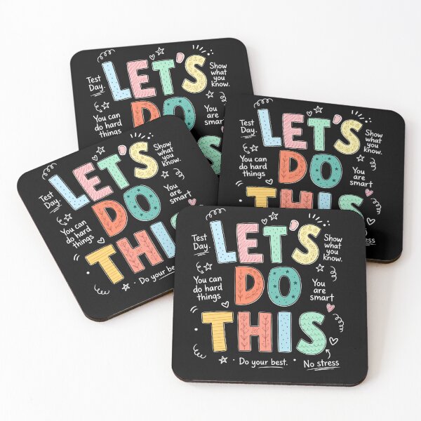 Item preview, Let’s Do This Test Day Cute Encouragement Design designed and sold by LarryMBrown.
