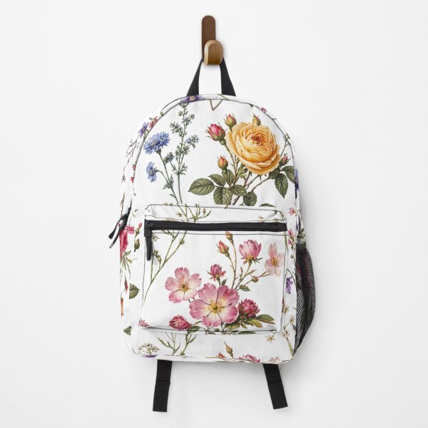 Item preview, Vintage Rose Garden and Wildflower Botanical Pattern designed and sold by HumanMess.