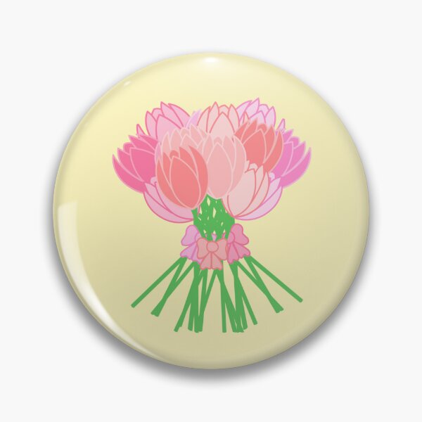 Item preview, Big Tulip Bouquet on yellow designed and sold by CreaTwinkles.