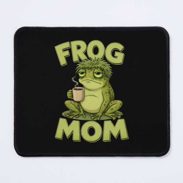 Item preview, Frog Mom Shirt – Funny Frog Meme Tee, Cute Mother’s Day Gift, Tired Coffee Frog Mom Humor designed and sold by ZyxDes.