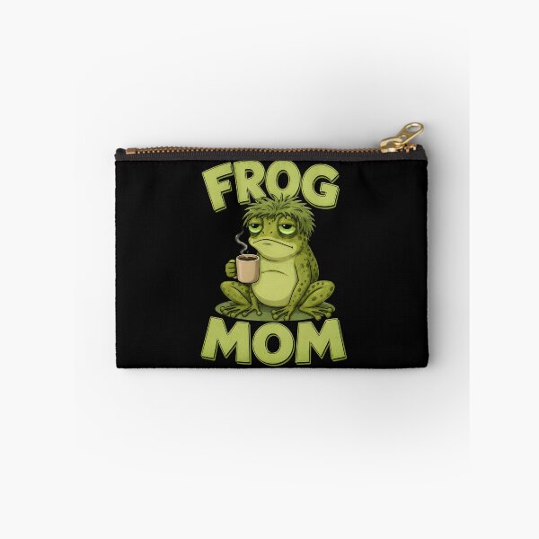 Item preview, Frog Mom Shirt – Funny Frog Meme Tee, Cute Mother’s Day Gift, Tired Coffee Frog Mom Humor  designed and sold by ZyxDes.