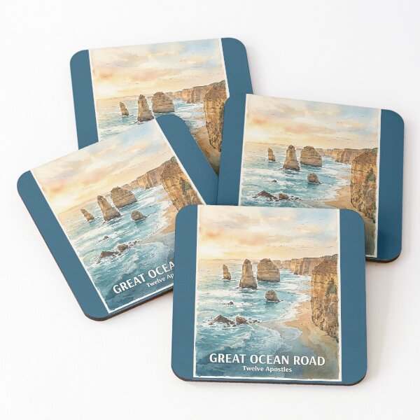 Item preview, Twelve Apostles Great Ocean Road designed and sold by NeighbourlyHues.