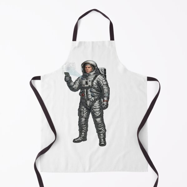 Item preview, sci-fi astronaut art designed and sold by  Mudikeys.