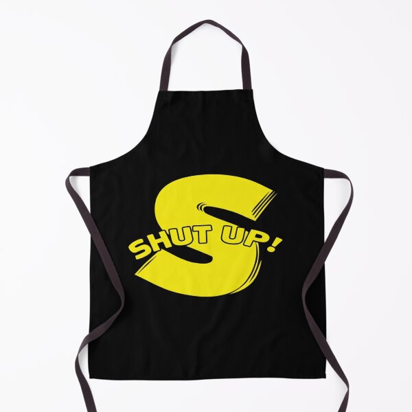 Item preview, Shut Up Comic Style Design • Bold Yellow S Graphic with Retro Pop Art Attitude designed and sold by Bright Nest Studio.