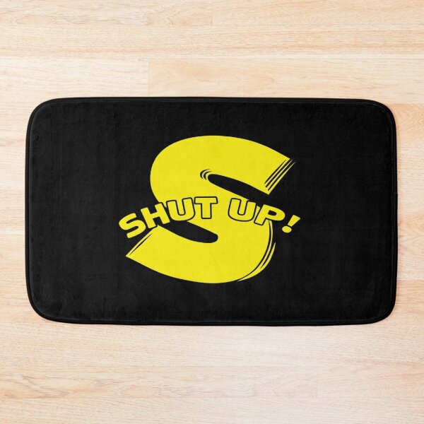 Item preview, Shut Up Comic Style Design • Bold Yellow S Graphic with Retro Pop Art Attitude designed and sold by Bright Nest Studio.