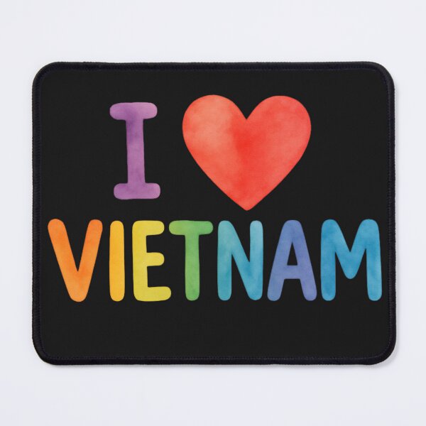 Item preview, I Love Vietnam  designed and sold by PamLeeDesign.