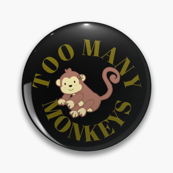 Item preview, TOO MANY MONKEYS LaMaisonOfMY DREAMS OOO TIMEOFF COLLECTION | BLACKG Edition | No.01 designed and sold by LaMaisonOfMY.