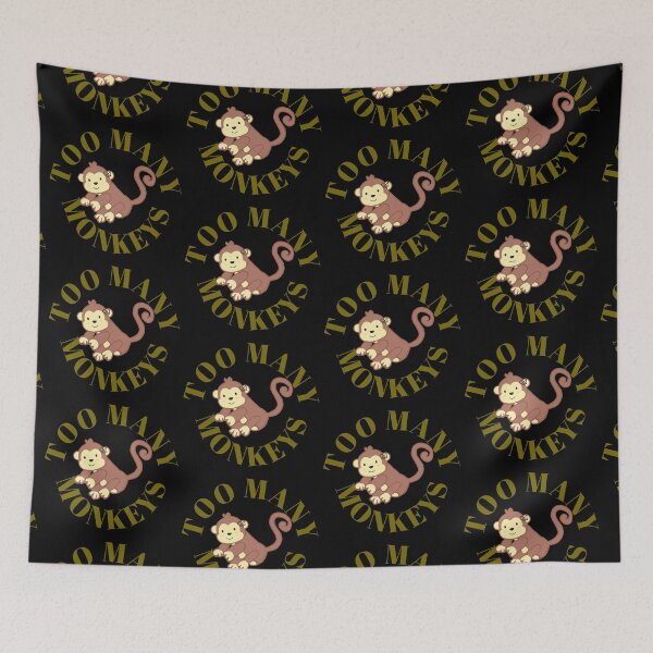 Item preview, TOO MANY MONKEYS LaMaisonOfMY DREAMS OOO TIMEOFF COLLECTION | BLACKG Edition | No.01 designed and sold by LaMaisonOfMY.