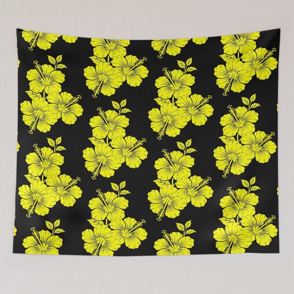 Item preview, Vibrant Yellow Hibiscus Tropical Flowers designed and sold by capricedefille.