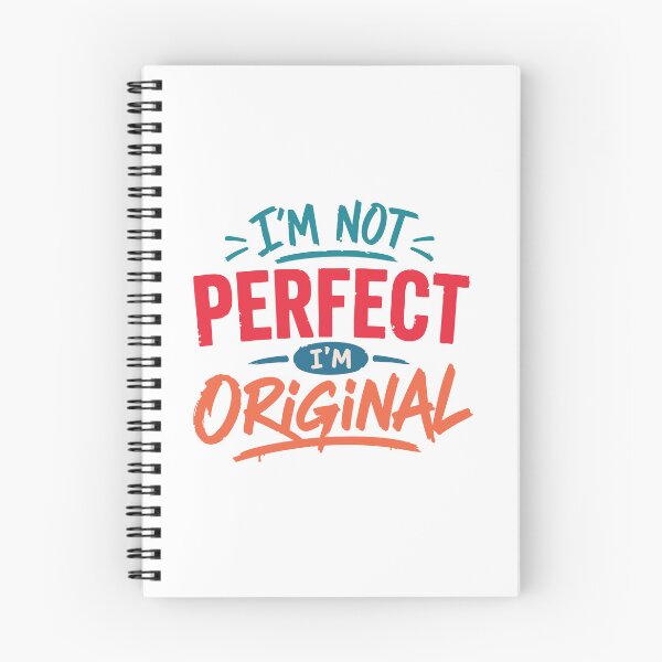 Item preview, I'm not perfect, I'm original designed and sold by burhon.