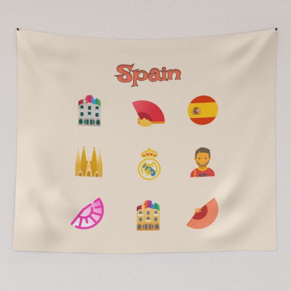 Item preview, Tenerife Spain — Cultural Icons Sticker Collection designed and sold by Yasmine Mohammed.