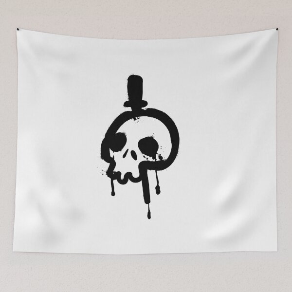 Item preview, Graffiti skull designed and sold by 7BRiver.