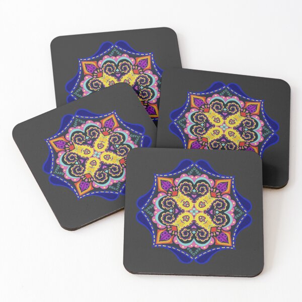 Artikelvorschau, Kunstdruck mit Mandala-Motiv entworfen und verkauft von Potatoes journey.