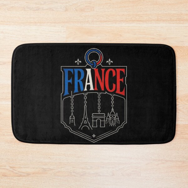 Item preview, France Flag Vintage Design, French Flag Tricolor, France Patriotic Design, Blue White Red Flag, French Pride Art designed and sold by Typologystudios.