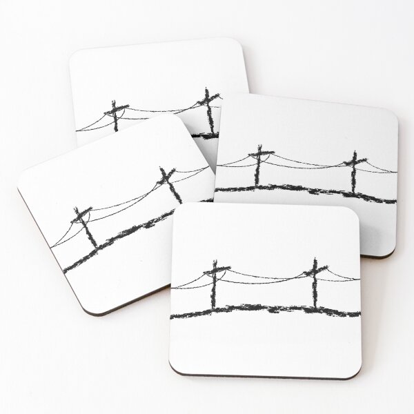 Item preview, Simple Powerline Modern Decorative Art designed and sold by dougco.